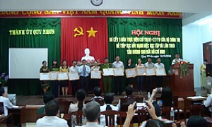 Đảng bộ thành phố Quy Nhơn (Bình Định) quan tâm công tác xây dựng đảng